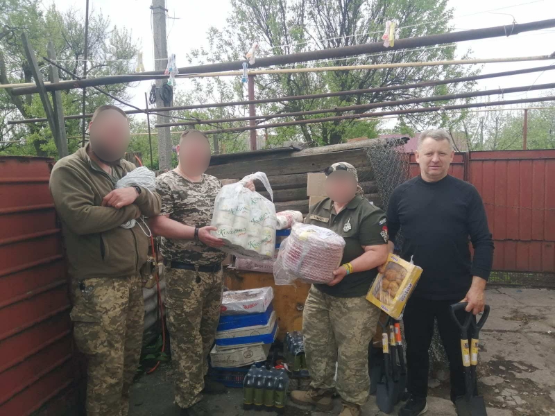 7.05.2024 Знову в дорозі! Громадський дипломат ГО &laquo;Міжнародної Дипломатичної Місії &laquo;ОБСЕ&raquo; Приходько Григорій Дмитрович з волонтерами знову привіз допомогу на Донбас нашим захисникам.