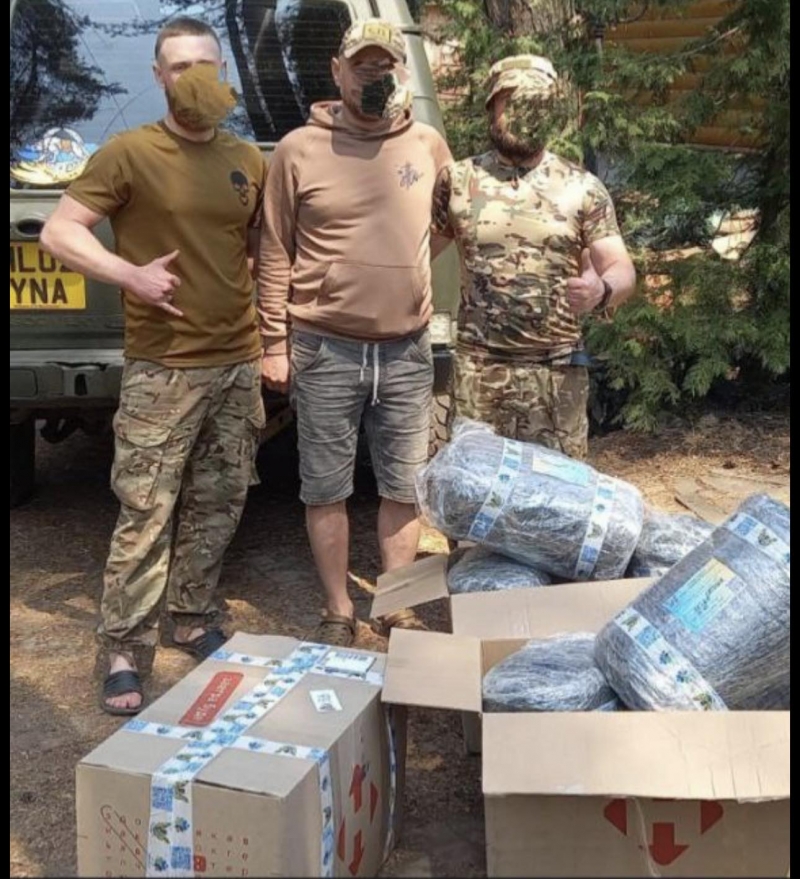 27.05.2024 Громадський дипломат ГО &laquo;Міжнародна дипломатична місія &laquo;ОБСЕ&raquo; Сергій Савчук з волонтерами передав медичні комплекти та іншу допомогу нашим захисникам!