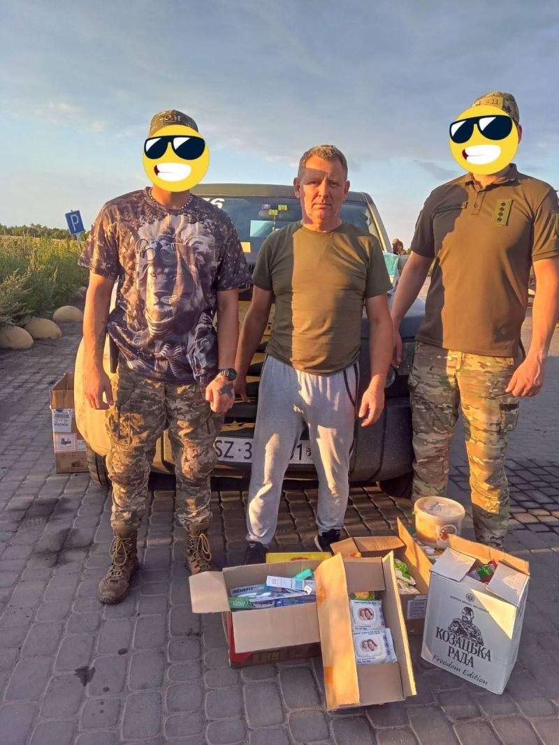 21.08.2024 Продовжуємо робити добрі справи. Знову в дорозі! Громадський дипломат ГО &laquo;Міжнародної Дипломатичної Місії &laquo;ОБСЕ&raquo; Приходько Григорій Дмитрович з волонтерами привіз допомогу нашим захисникам.