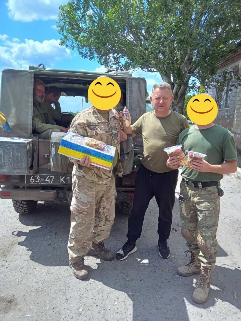 26.05.2024 Продовжуємо творити добрі справи. Знову в дорозі! Громадський дипломат ГО &laquo;Міжнародної Дипломатичної Місії &laquo;ОБСЕ&raquo; Приходько Григорій Дмитрович з волонтерами привіз допомогу нашим захисникам.