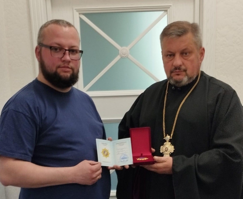 22.05.2024 Заступник голови правління (громадський дипломат) ГО &laquo; Міжнародна Дипломатична місія &laquo;ОБСЕ&raquo;, Священник ПЦУ , настоятель храму &laquo;Всіх Святих землі Української&raquo; ПЦУ Юрій Бурак звітує.